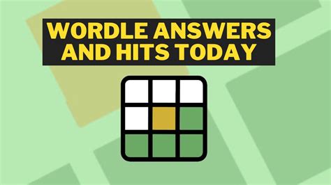 Wordle today: The answer and hints for April 10.